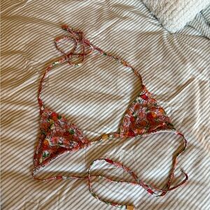 Blackbough Swim Floral Triangle Bikini Top
